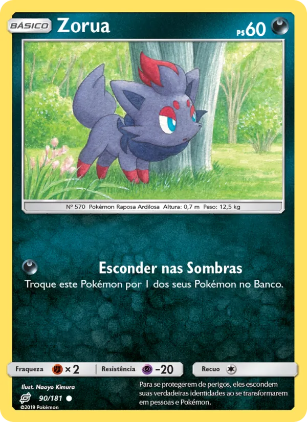 Zorua – União de Aliados 90