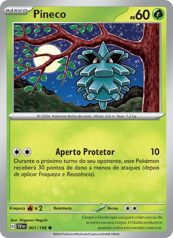 Pineco – Escarlate e Violeta 1