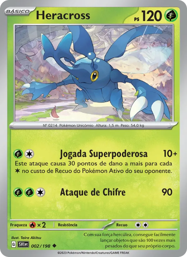 Heracross – Escarlate e Violeta 2