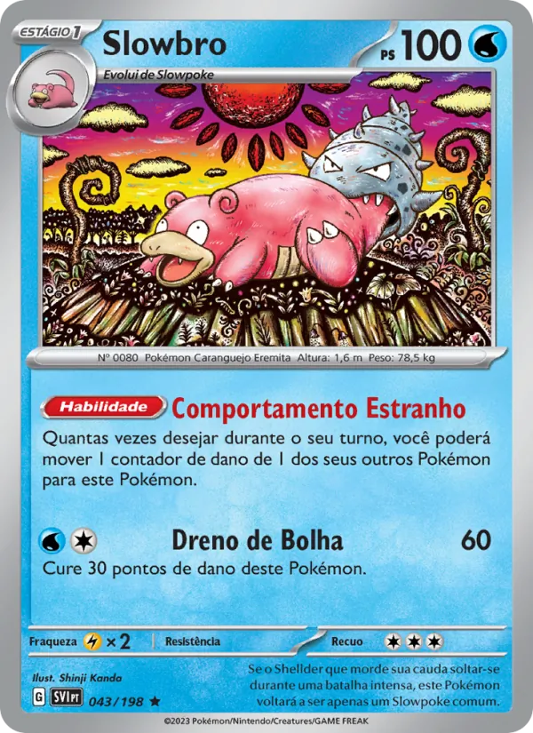 Slowbro – Escarlate e Violeta 43
