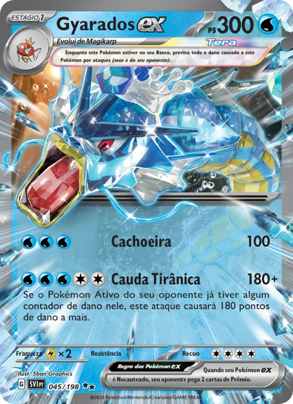 Gyarados ex – Escarlate e Violeta 45
