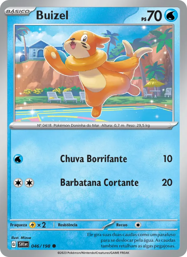Buizel – Escarlate e Violeta 46