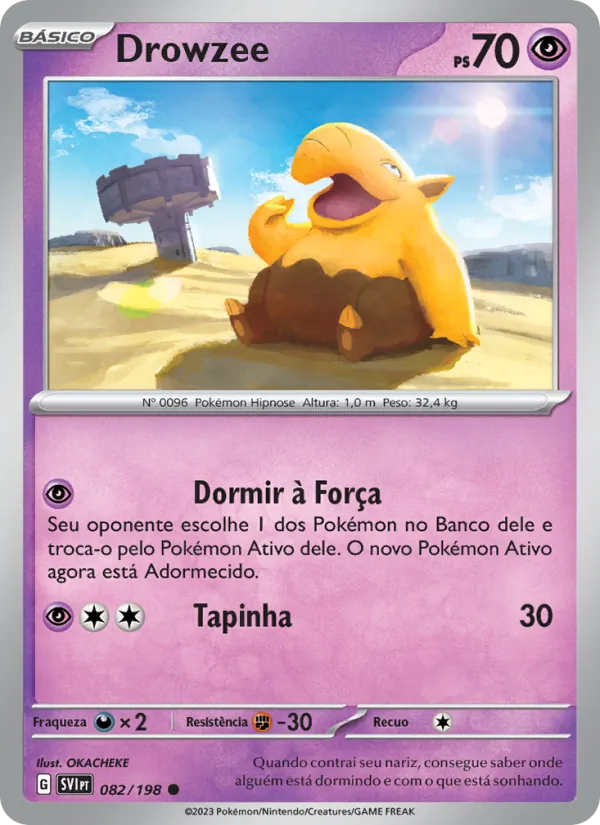 Drowzee – Escarlate e Violeta 82