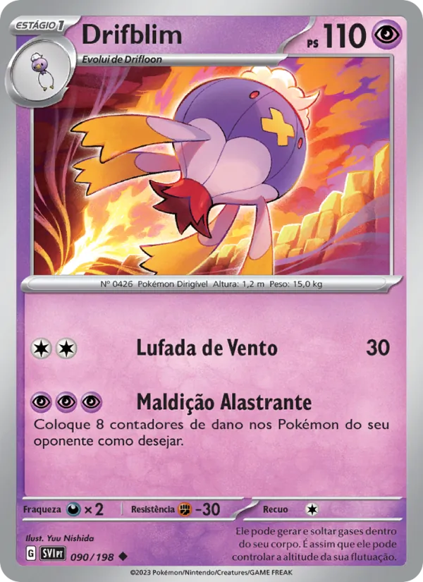 Drifblim – Escarlate e Violeta 90