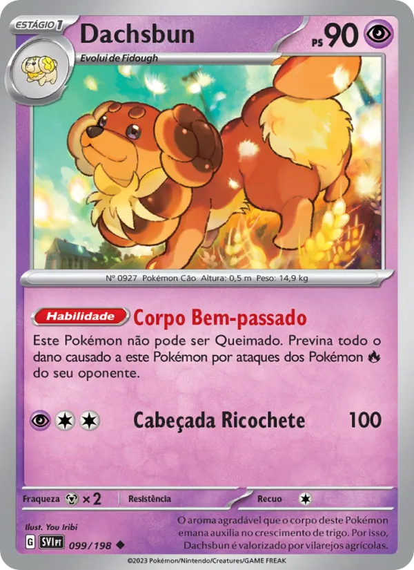 Dachsbun – Escarlate e Violeta 99