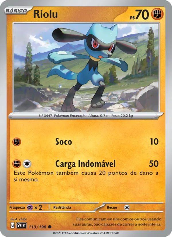 Riolu – Escarlate e Violeta 113