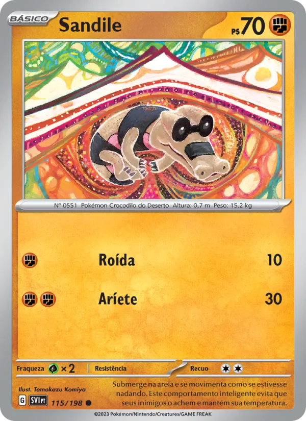 Sandile – Escarlate e Violeta 115