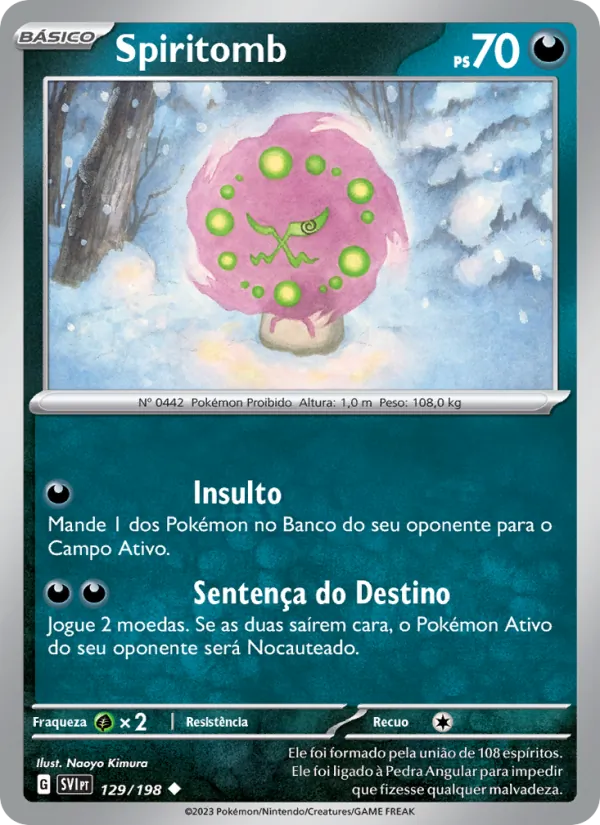 Spiritomb – Escarlate e Violeta 129