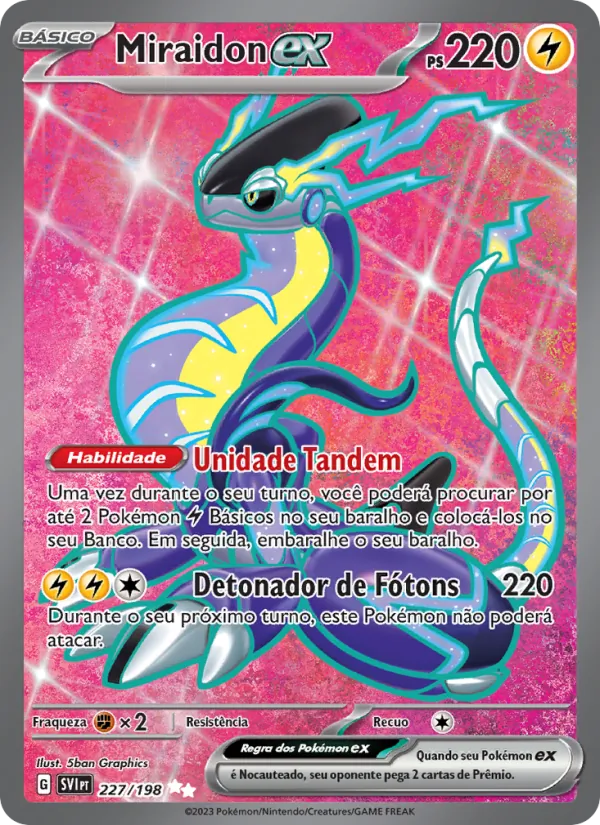 Miraidon ex – Escarlate e Violeta 227