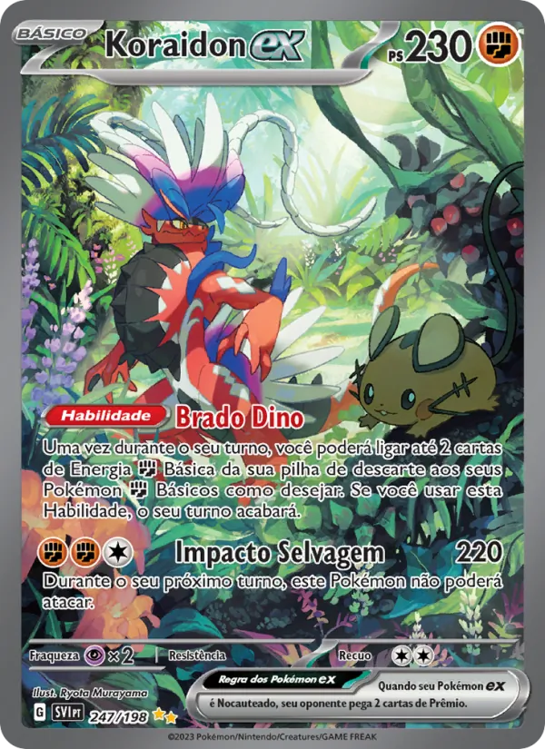Koraidon ex – Escarlate e Violeta 247