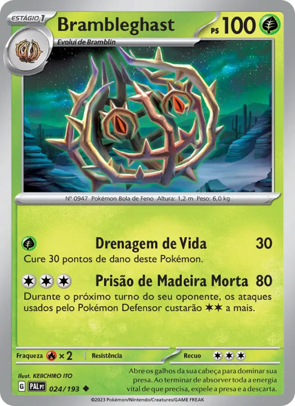 Brambleghast – Evoluções em Paldea 24