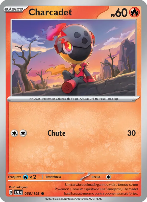 Charcadet – Evoluções em Paldea 38