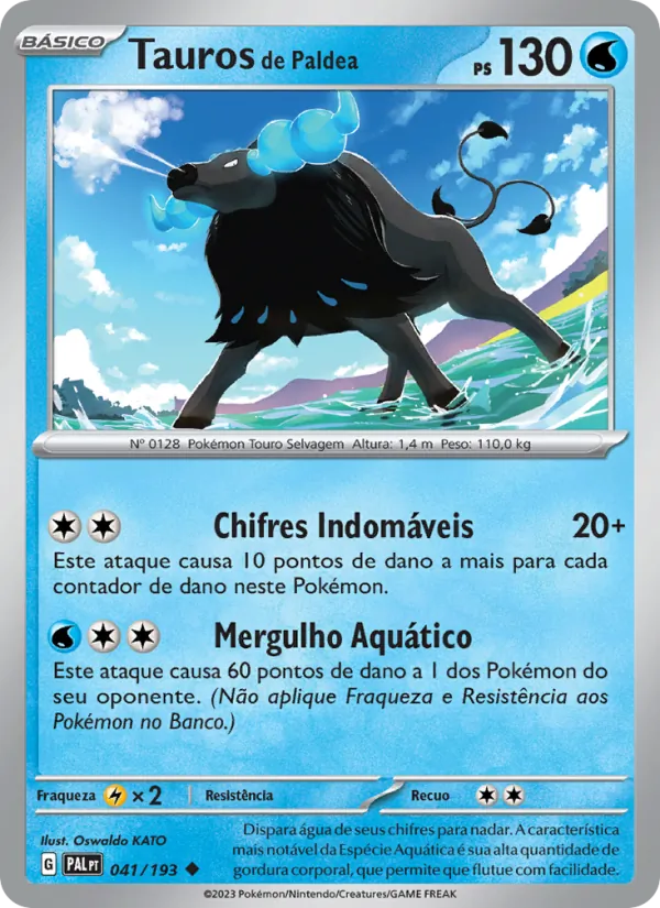 Tauros de Paldea – Evoluções em Paldea 41