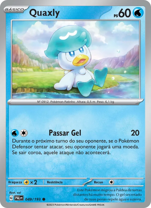 Quaxly – Evoluções em Paldea 49