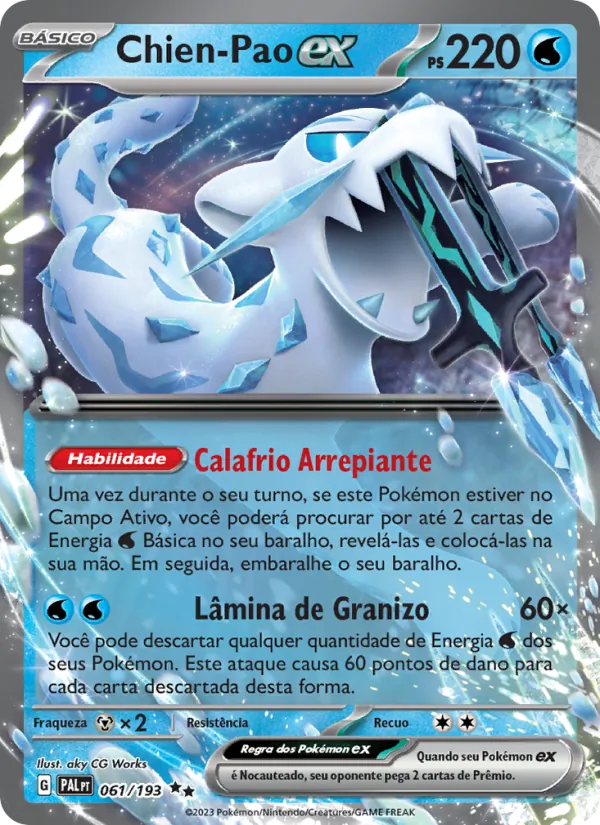 Chien-Pao ex – Evoluções em Paldea 61
