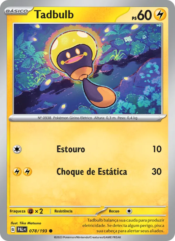 Tadbulb – Evoluções em Paldea 78