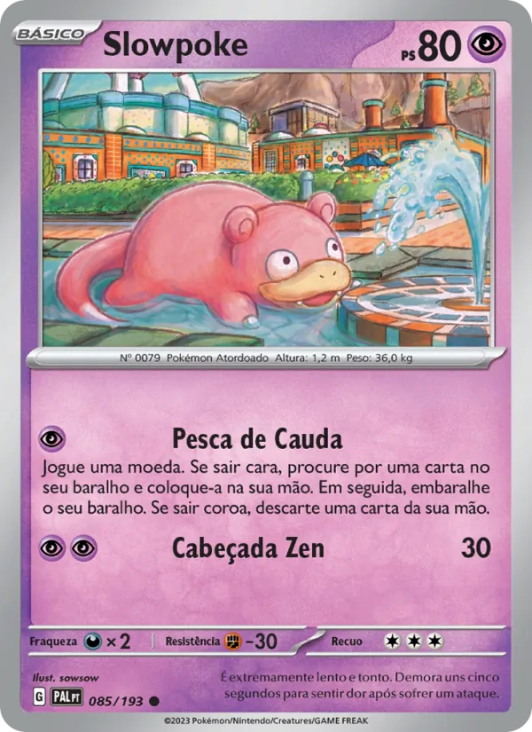 Slowpoke – Evoluções em Paldea 85