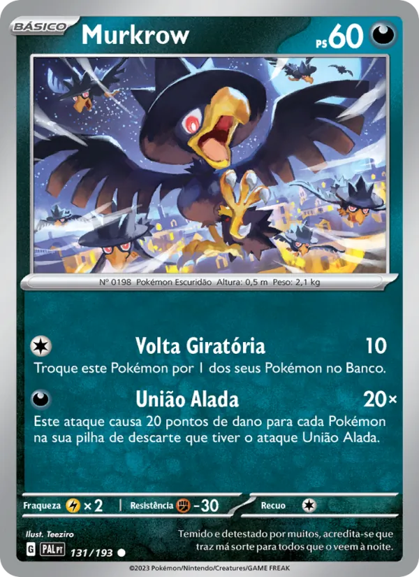 Murkrow – Evoluções em Paldea 131