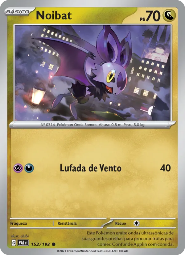 Noibat – Evoluções em Paldea 152