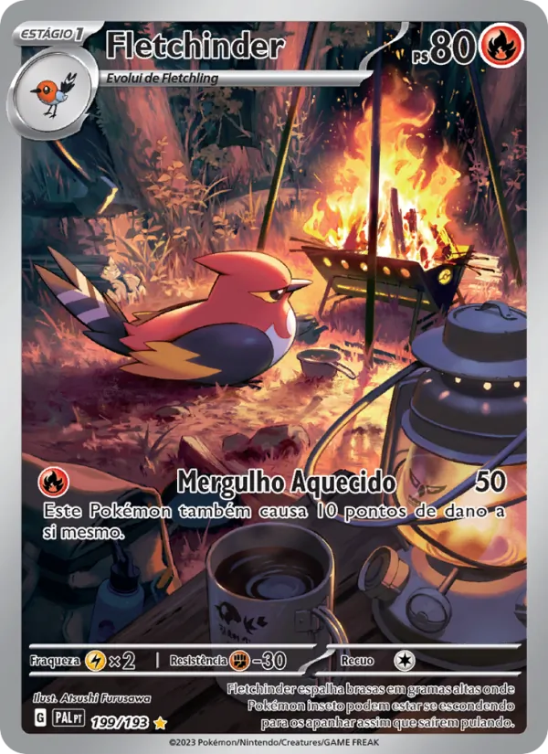 Fletchinder – Evoluções em Paldea 199