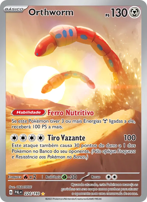 Orthworm – Evoluções em Paldea 224