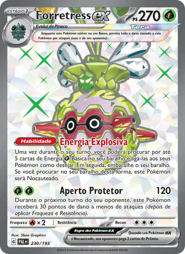 Forretress ex – Evoluções em Paldea 230