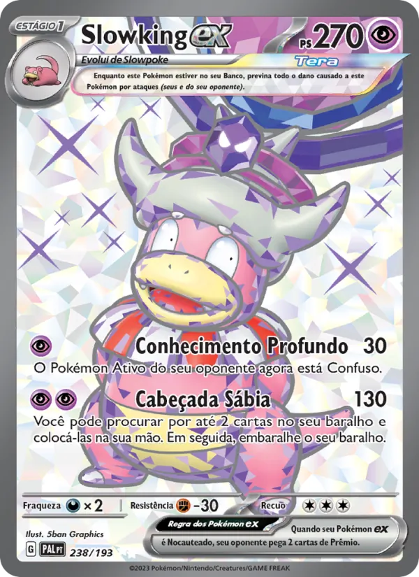 Slowking ex – Evoluções em Paldea 238