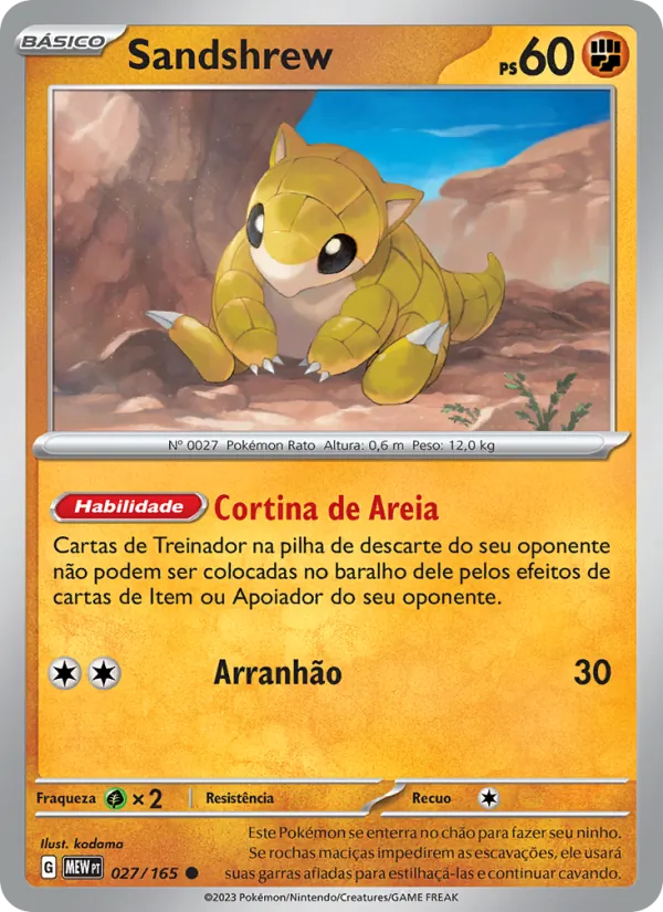 Sandshrew – 151 27
