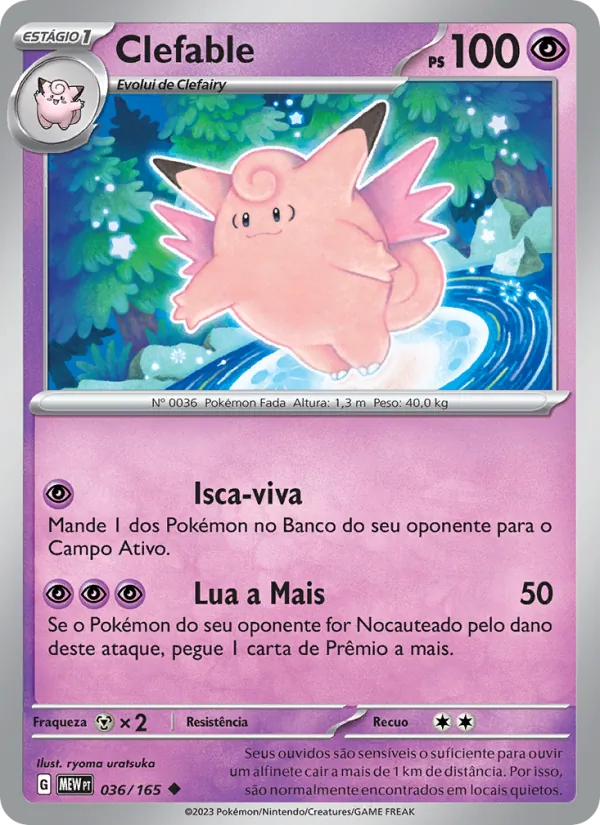 Clefable – 151 36
