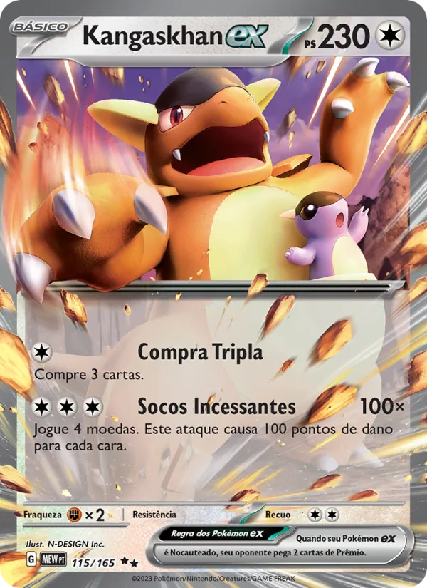 Kangaskhan ex – 151 115
