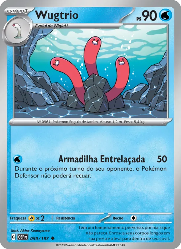 Wugtrio – Obsidiana em Chamas 59