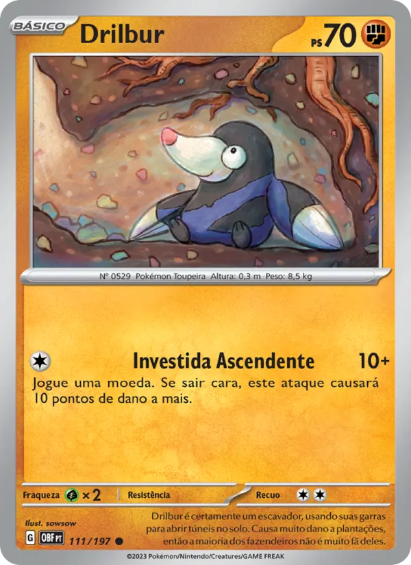 Drilbur – Obsidiana em Chamas 111