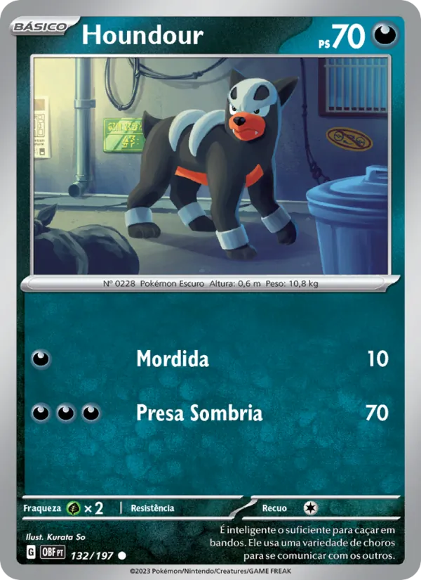 Houndour – Obsidiana em Chamas 132