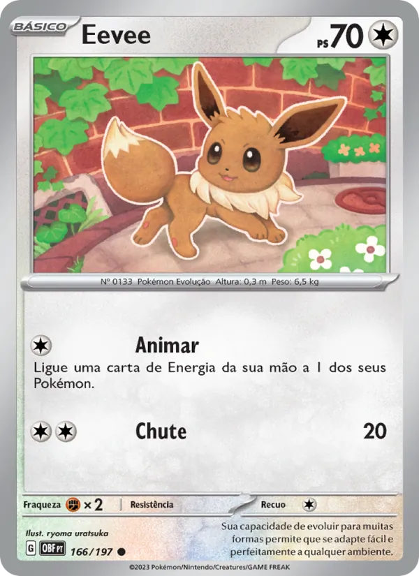 Eevee – Obsidiana em Chamas 166