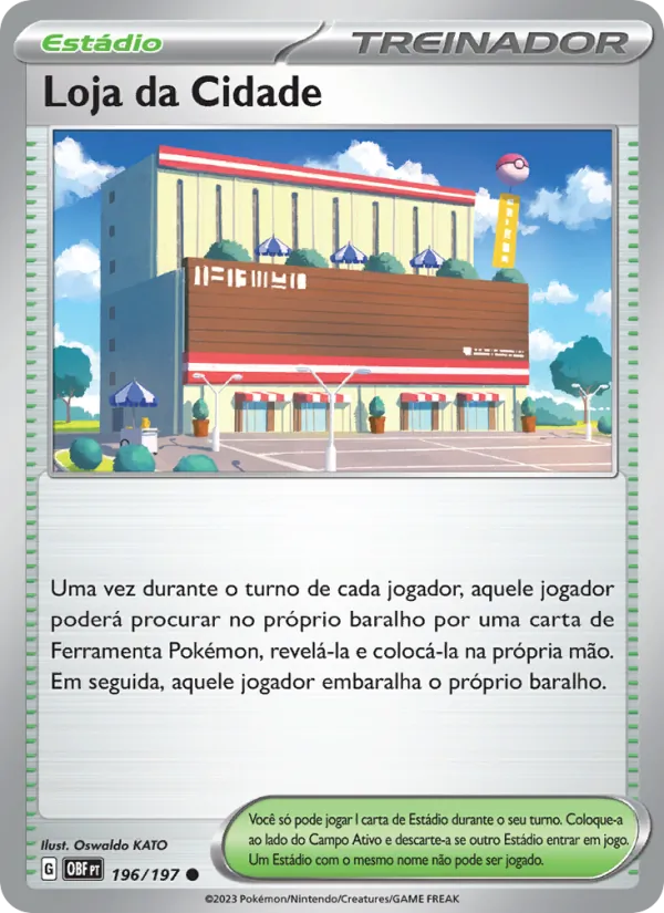 Loja da Cidade – Obsidiana em Chamas 196