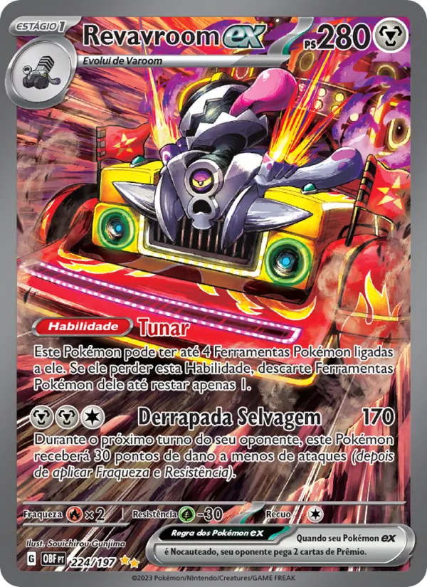 Revavroom ex – Obsidiana em Chamas 224
