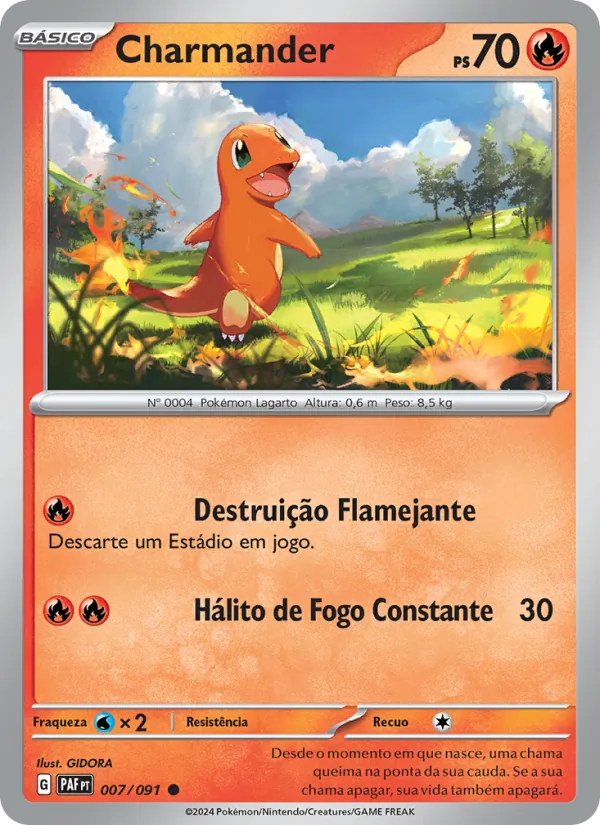 Charmander – Destinos de Paldea 7