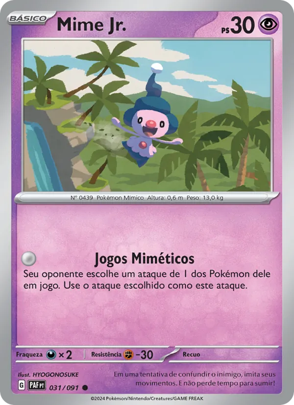 Mime Jr. – Destinos de Paldea 31