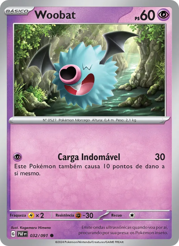 Woobat – Destinos de Paldea 32