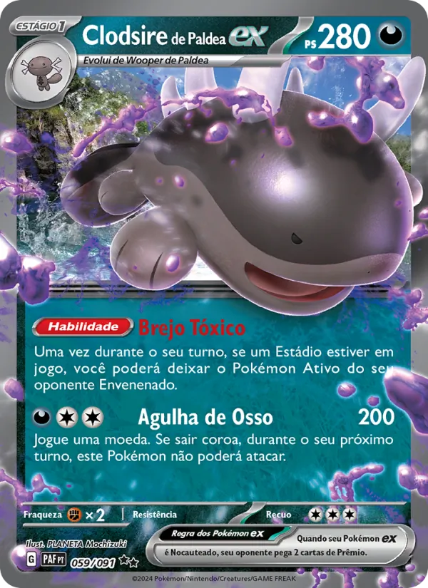 Clodsire de Paldea ex – Destinos de Paldea 59