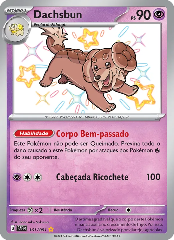 Dachsbun – Destinos de Paldea 161