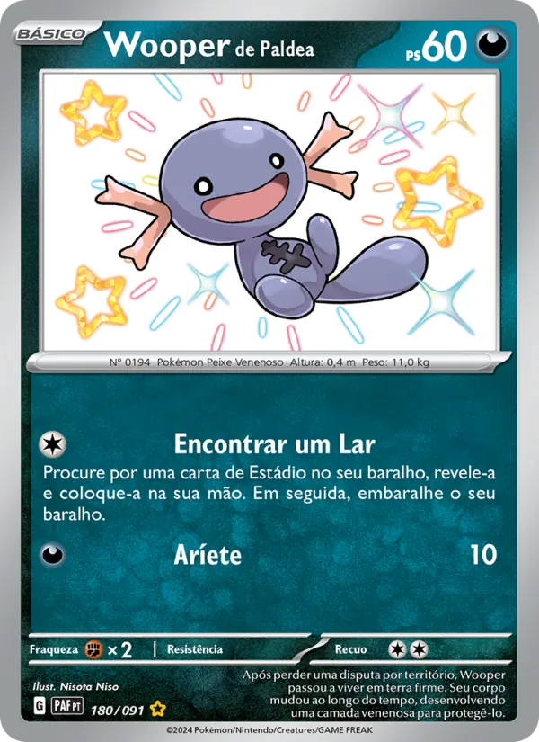 Wooper de Paldea – Destinos de Paldea 180
