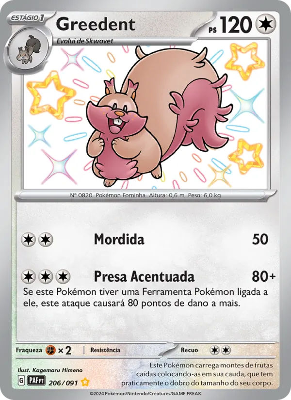 Greedent – Destinos de Paldea 206