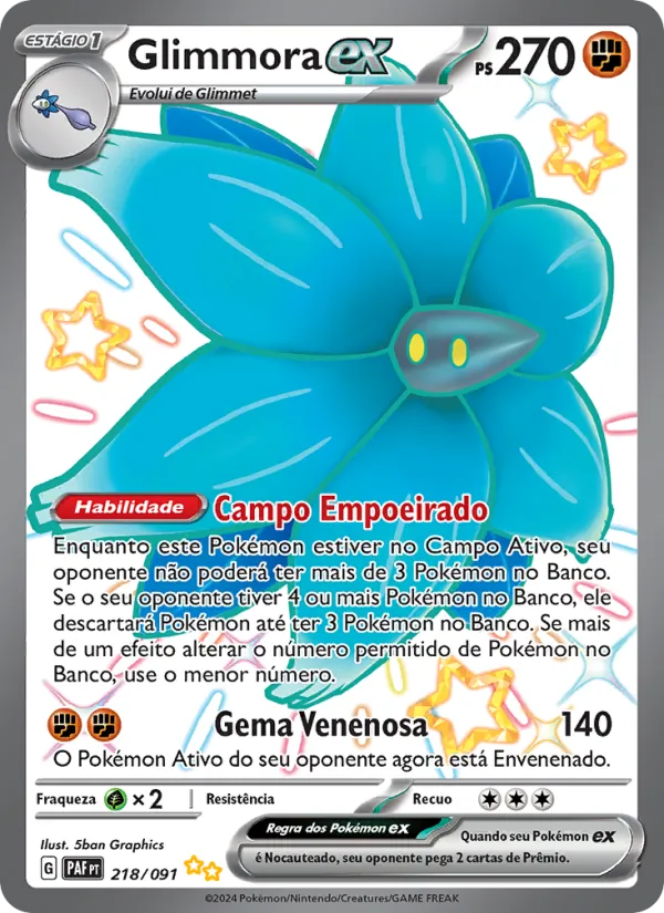 Glimmora ex – Destinos de Paldea 218