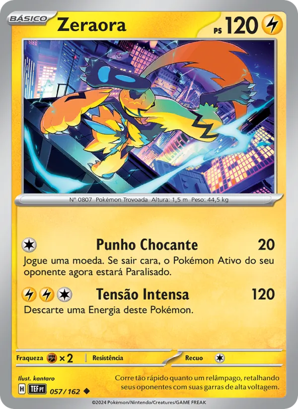 Zeraora – Forças Temporais 57