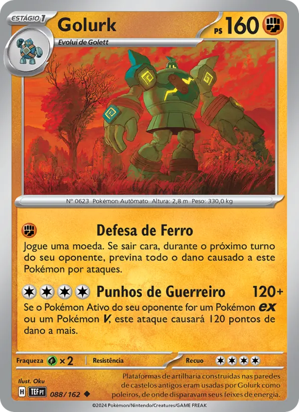 Golurk – Forças Temporais 88