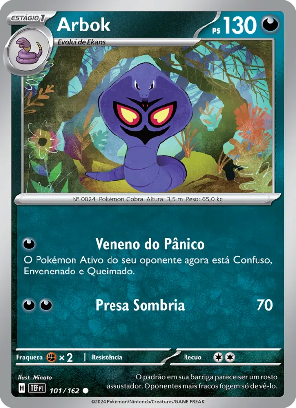 Arbok – Forças Temporais 101