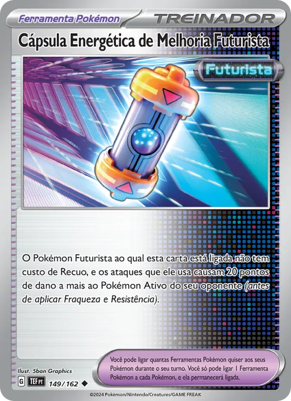 Cápsula Energética de Melhoria Futurista – Forças Temporais 149