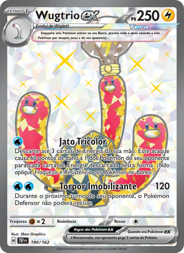Wugtrio ex – Forças Temporais 190