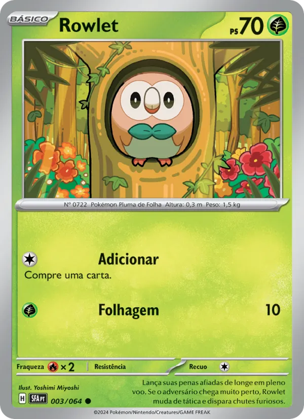 Rowlet – Fábulas Nebulosas 3